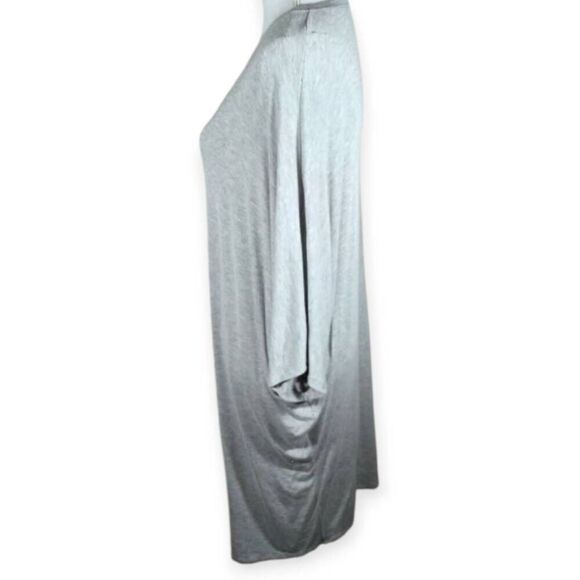 RICHARD HALLMARQ GRAY DOLMAN SLEEVE DRESS SZ.S EUC. - Picture 5 of 8